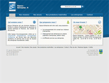 Tablet Screenshot of espace-entreprise.fr